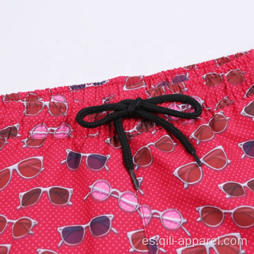 Rebajas pantalones cortos de playa lisos para hombre bañadores para niños